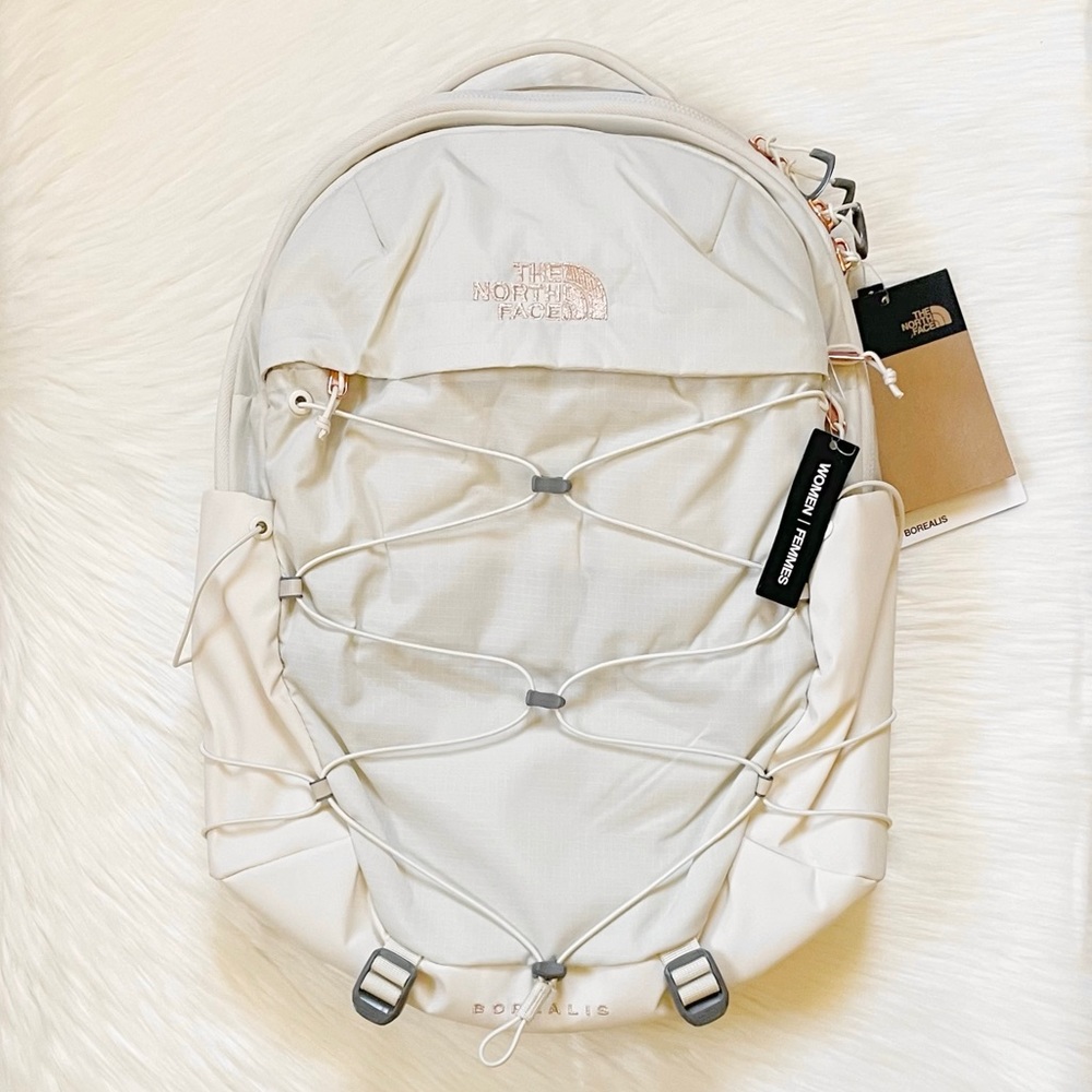 The North Face Women’s Borealis 27 Liter Backpack In Vintage White